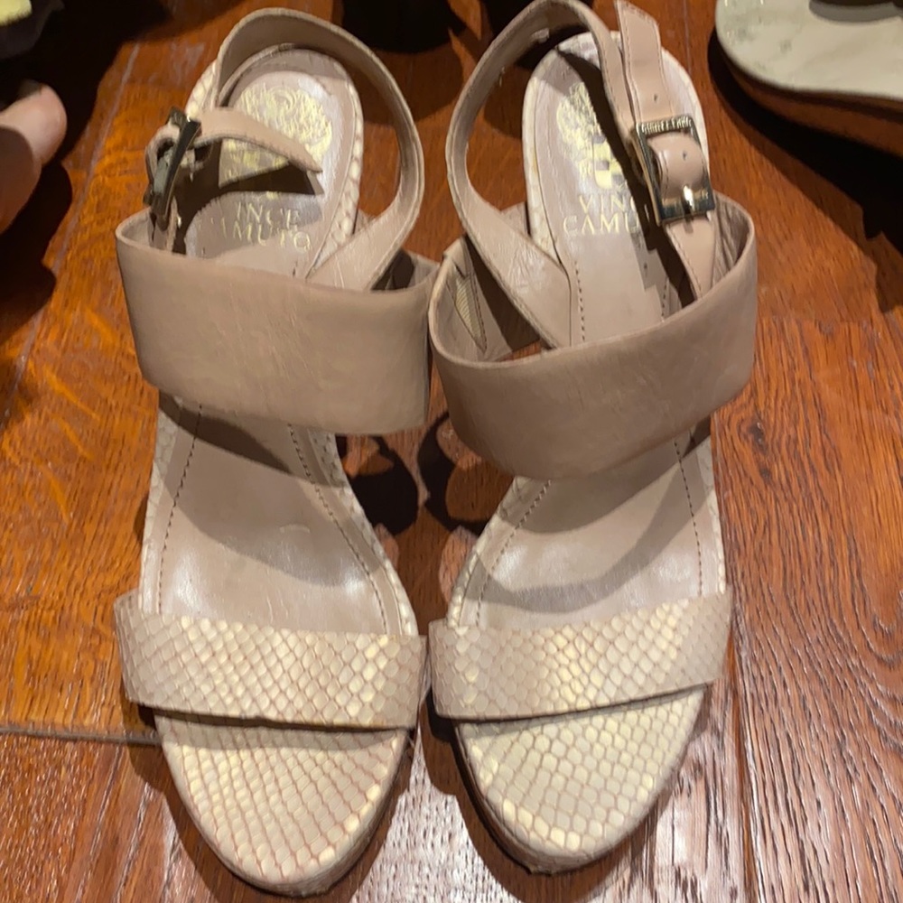 Vince Camuto wedge heels size 7.5